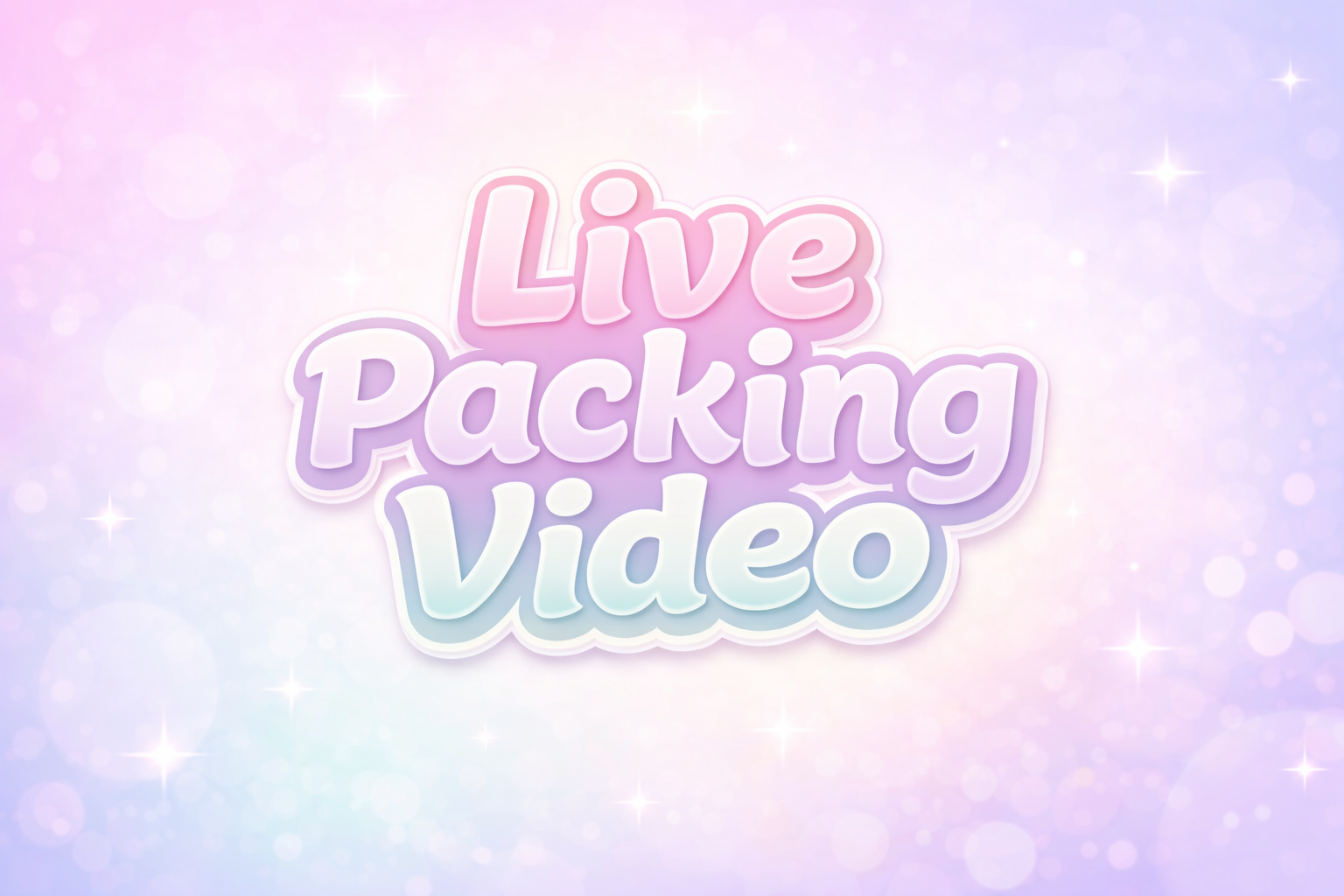 Live Packing Video
